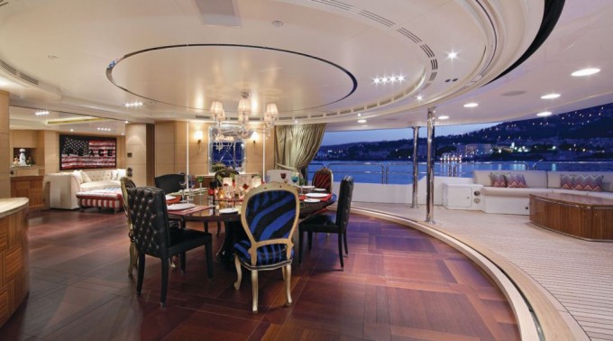 Motor Yacht TOLD U SO -  Formal Dining